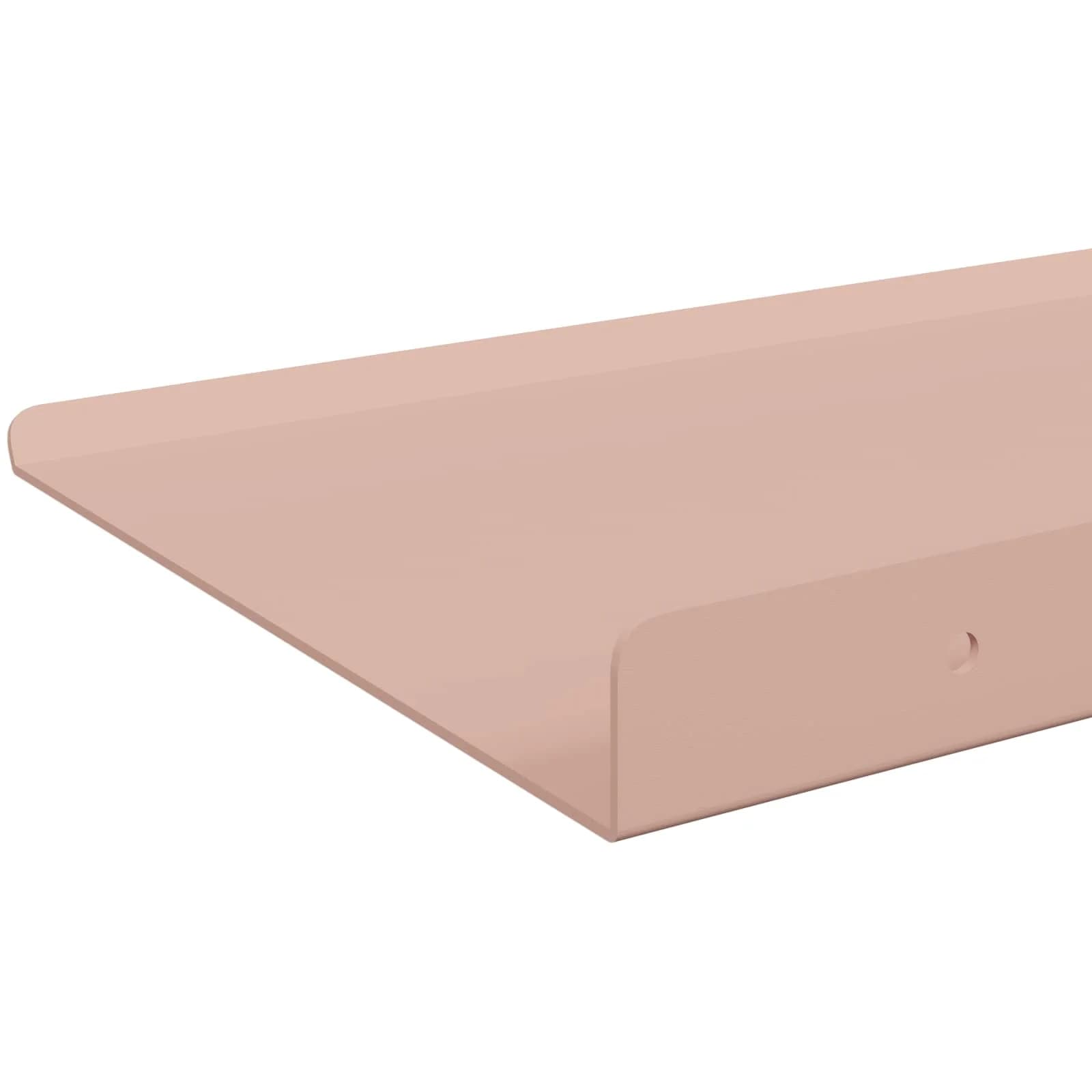 Ležeča polica Montaža za steno 4 kos Roza 30 x 18 x 2,5 cm - slika 7