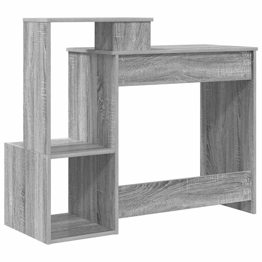 Miza Siva Sonoma Inženirski les 106 x 41 x 88.5 cm - slika 8