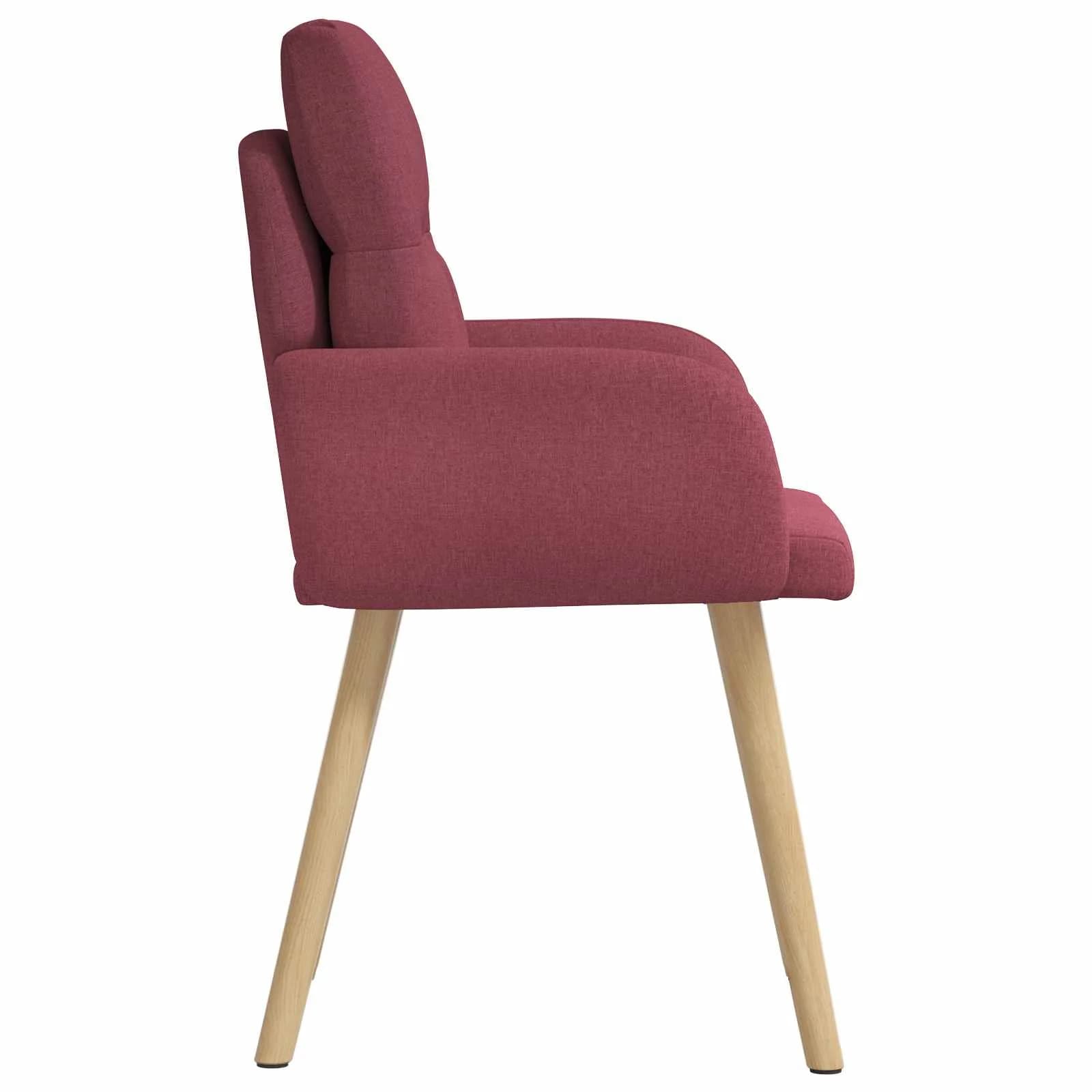 Jedilni stoli 4 kos Blago Vinorodna rdeča 60 x 56 x 96 cm - slika 4