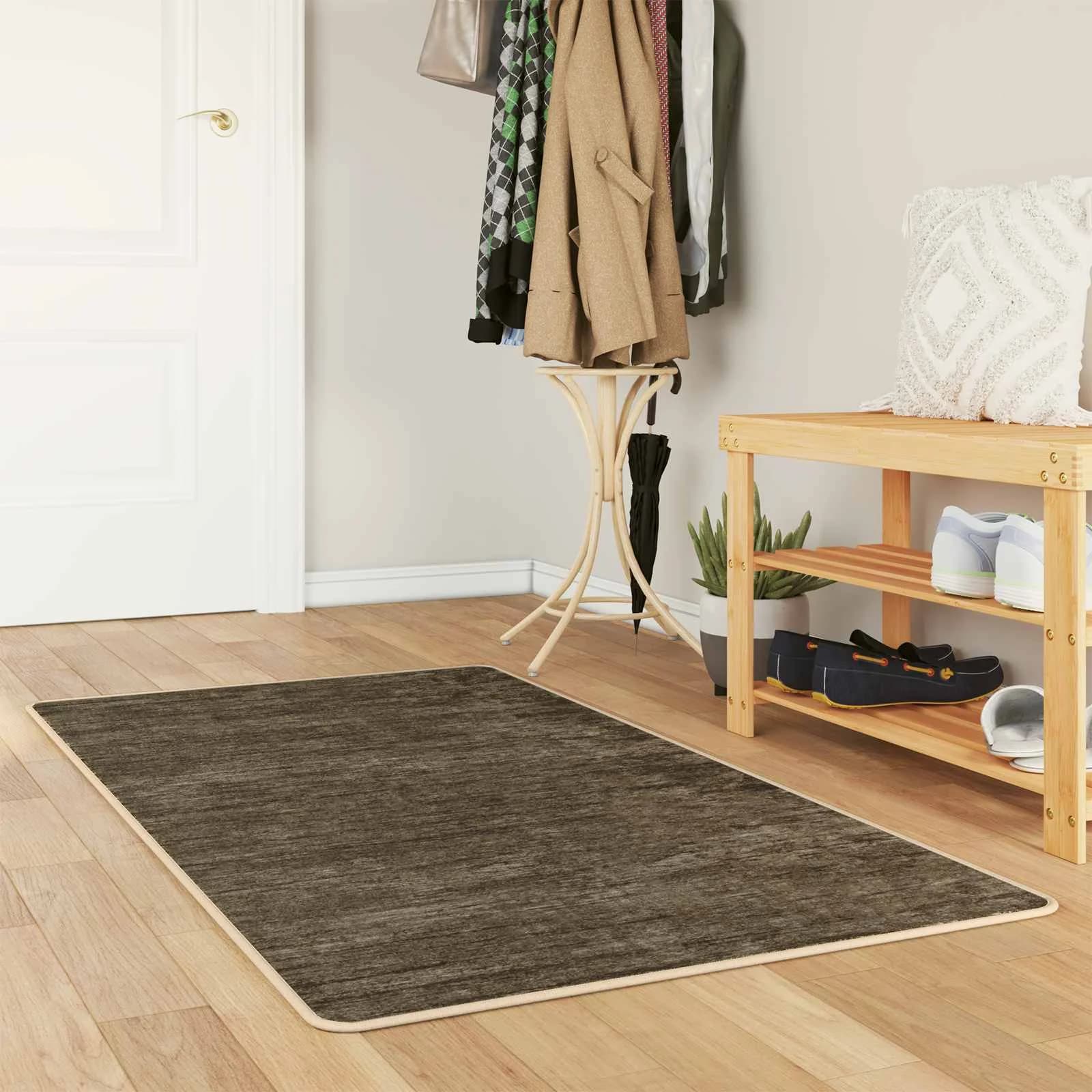 Preproga runner MARSA Gošča zelena 80 x 200 cm Poliester in PVC
