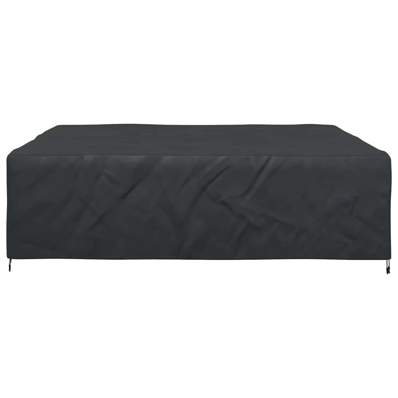 Prevleka za pohištvo Enobarvno Črna 260 x 260 x 90 cm 210D - slika 6