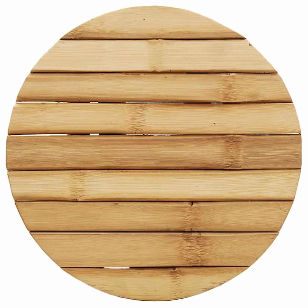 Stolica Naravni bambus 30 x 30 x 36 cm Bambus - slika 8
