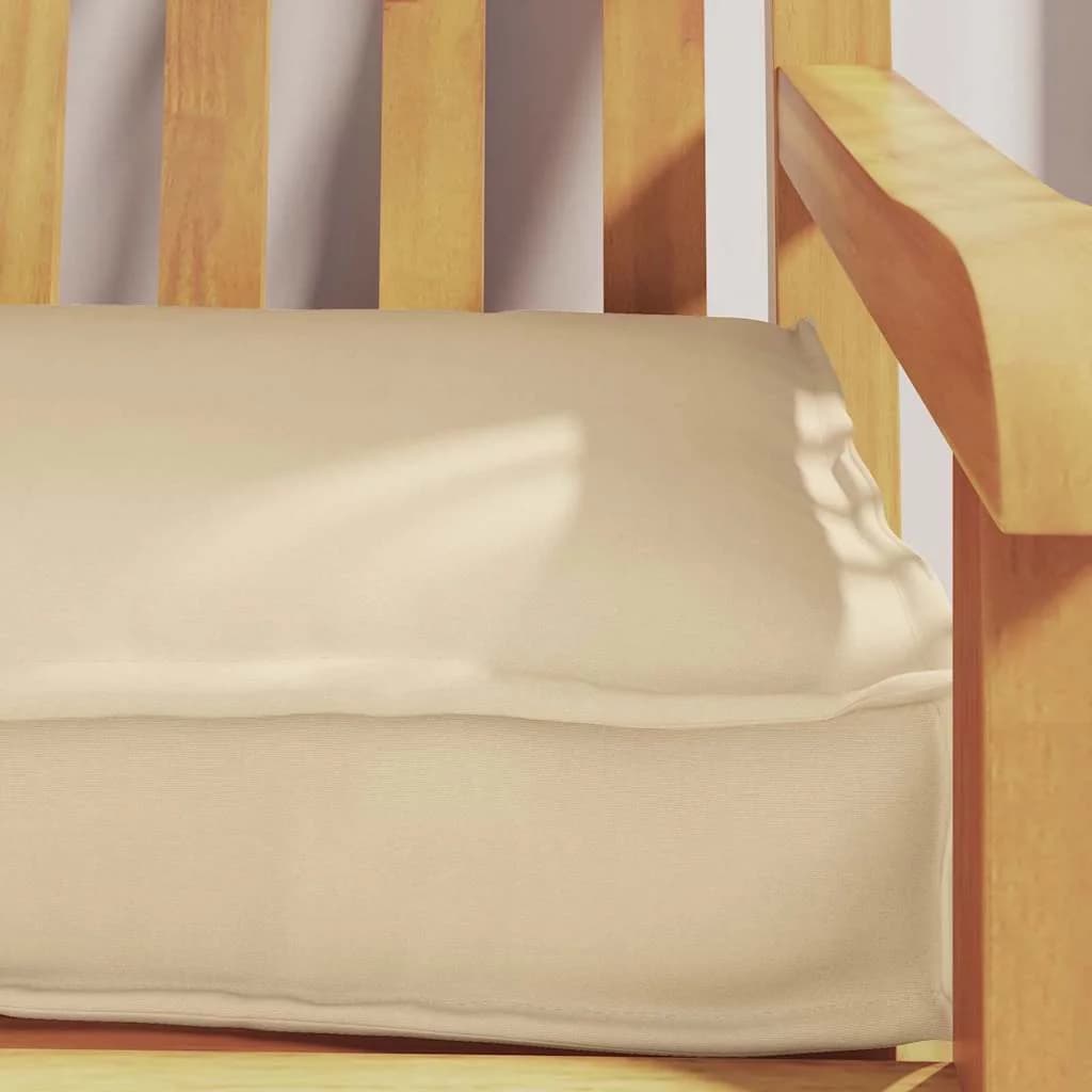 Blazina za palete Bež 200 x 40 x 8 cm Oxford blago - slika 5