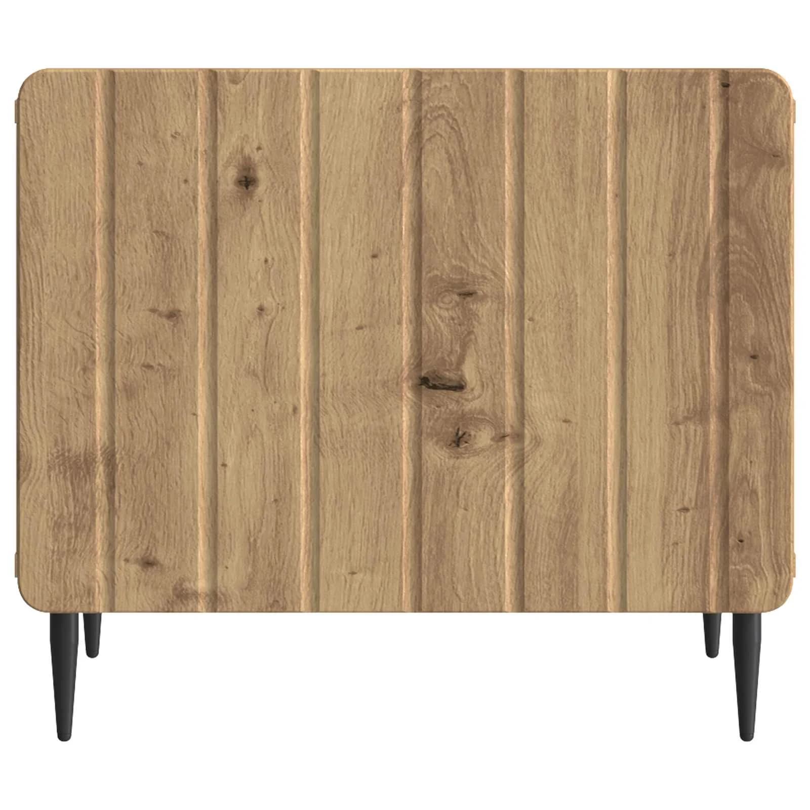 Klubska miza Artisan hrast 49 x 50 x 42 cm Inženirski les - slika 5