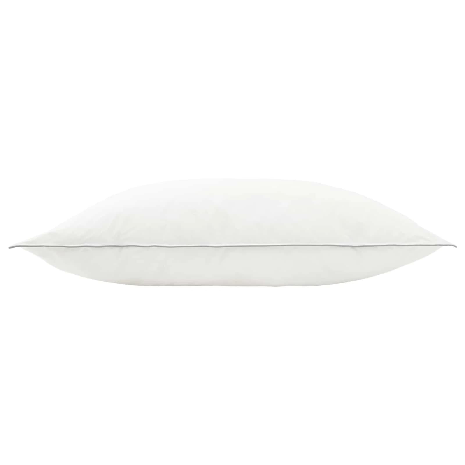 Vzglavnik 2 kos 60 x 80 cm Avstralska volna Bela - slika 4