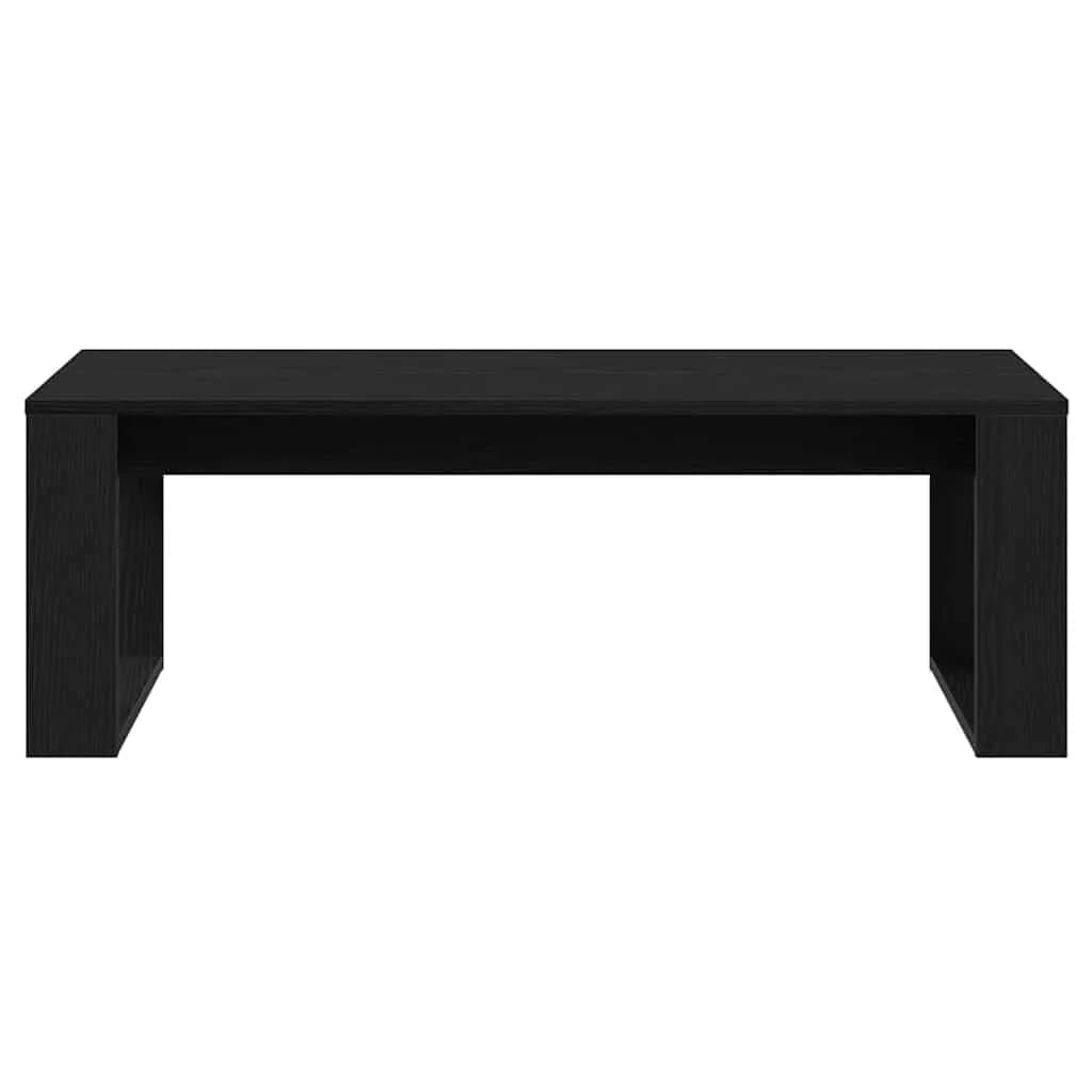 Klubska miza Črna Orehovina 102 x 50 x 35 cm Inženirski les - slika 6