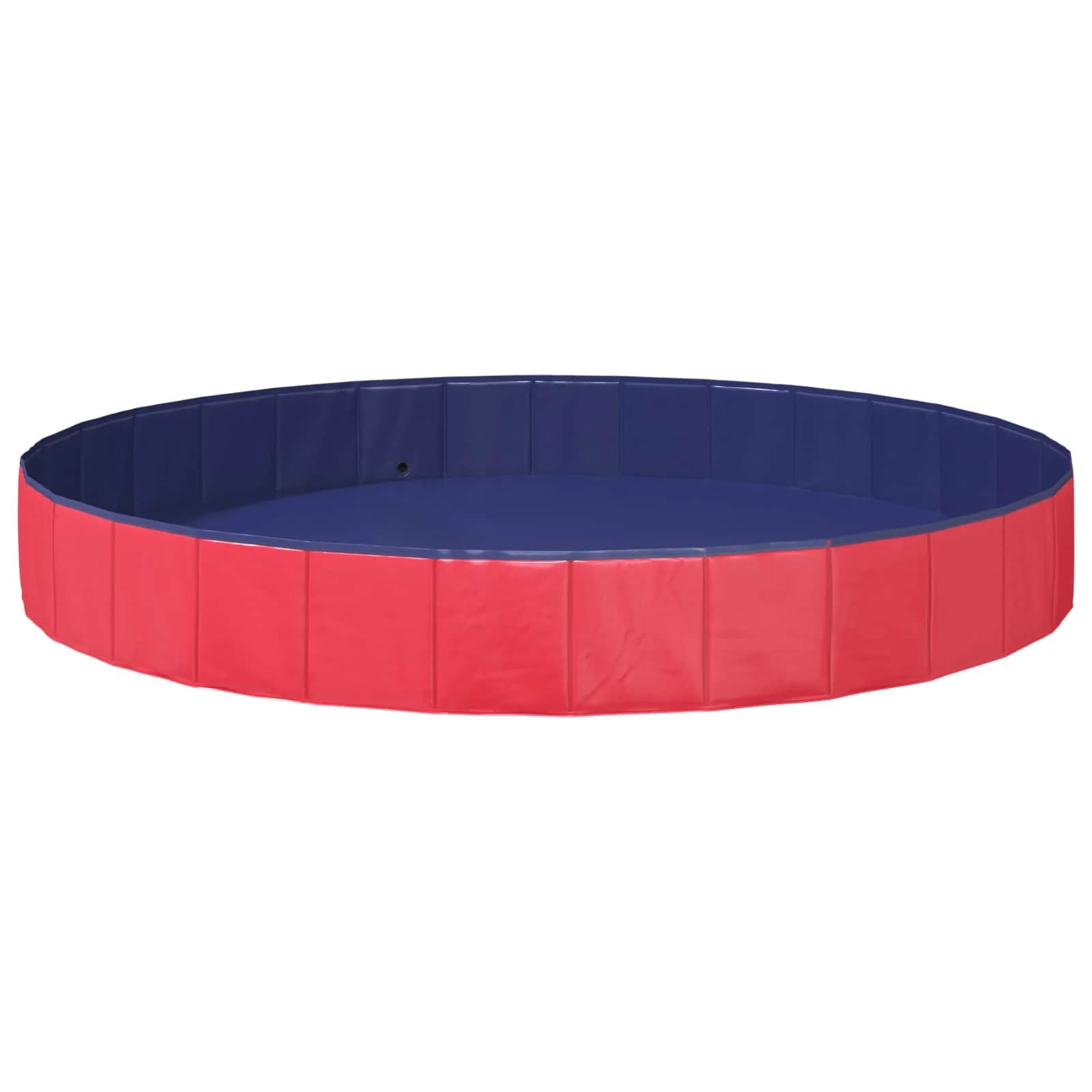 Otroški bazen Rdeča Ø300 x 38 cm Debel PVC in inženirski les - slika 3