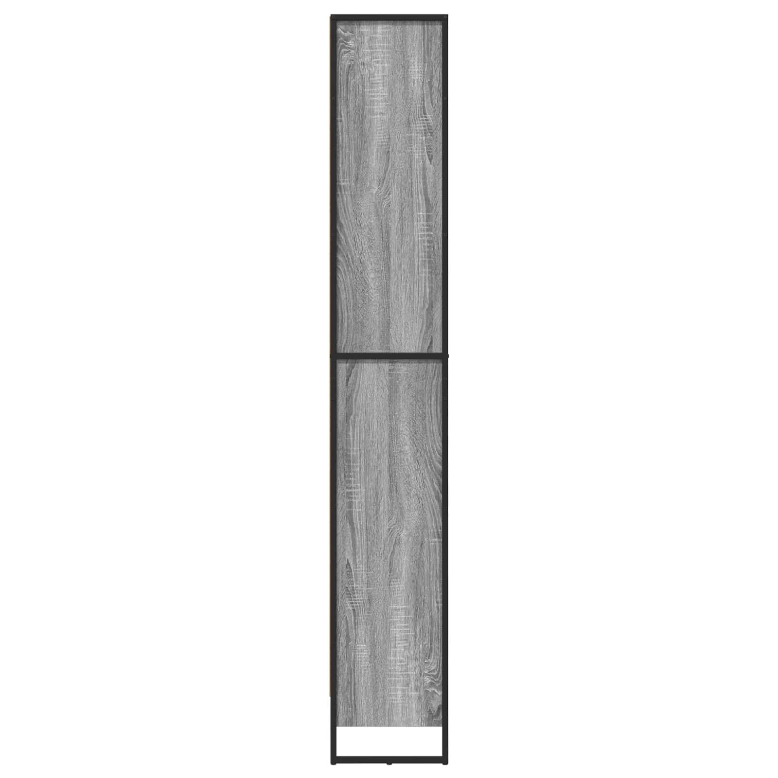 Knjigovni omar 60 x 30 x 189,5 cm Inženirski les Siva Sonoma - slika 6