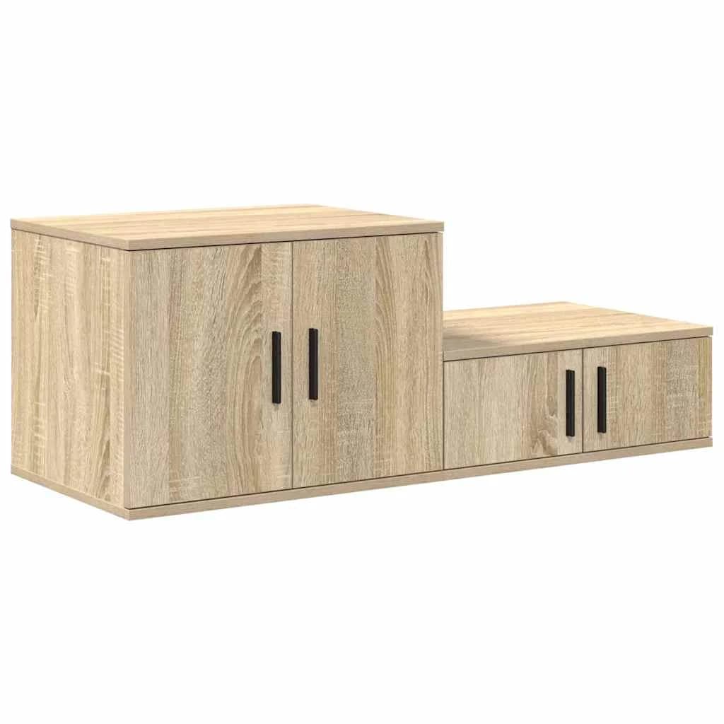 Omarica za shranjevanje 2 kos Sonoma hrast 108 x 41 x 40 cm - slika 5