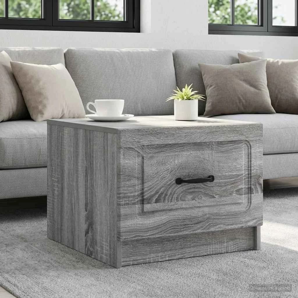 Klubska miza Siva Sonoma 49 x 50 x 37 cm Inženirski les