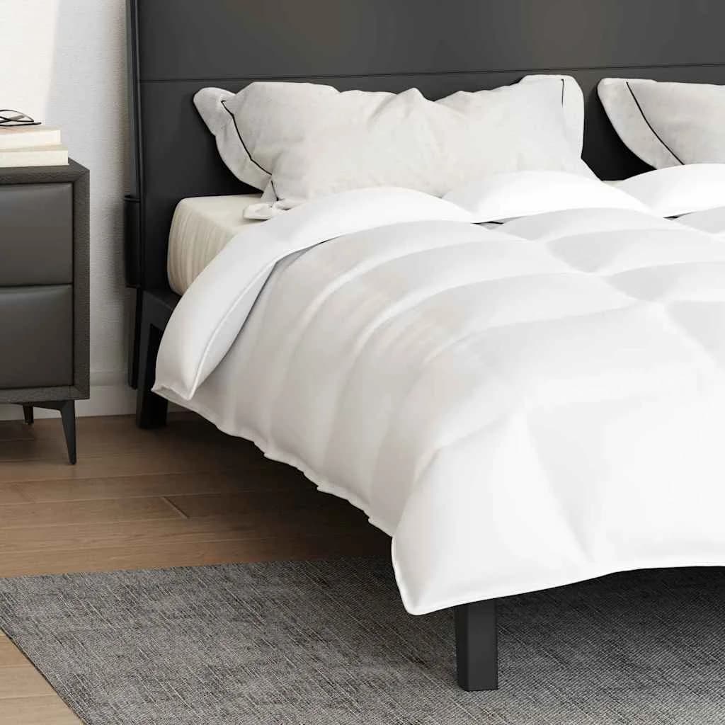 Zimska posteljnina Bela 200 x 200 cm Perje - slika 5