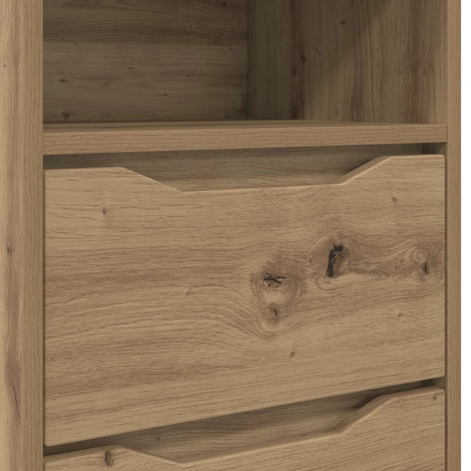 Posteljne mize 2 kos Umetni hrast 40 x 30 x 467 cm - slika 10