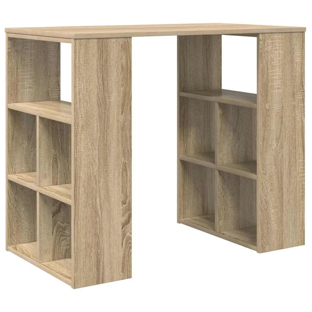 Miza Sonoma hrast Inženirski les 90 x 50 x 75 cm - slika 2