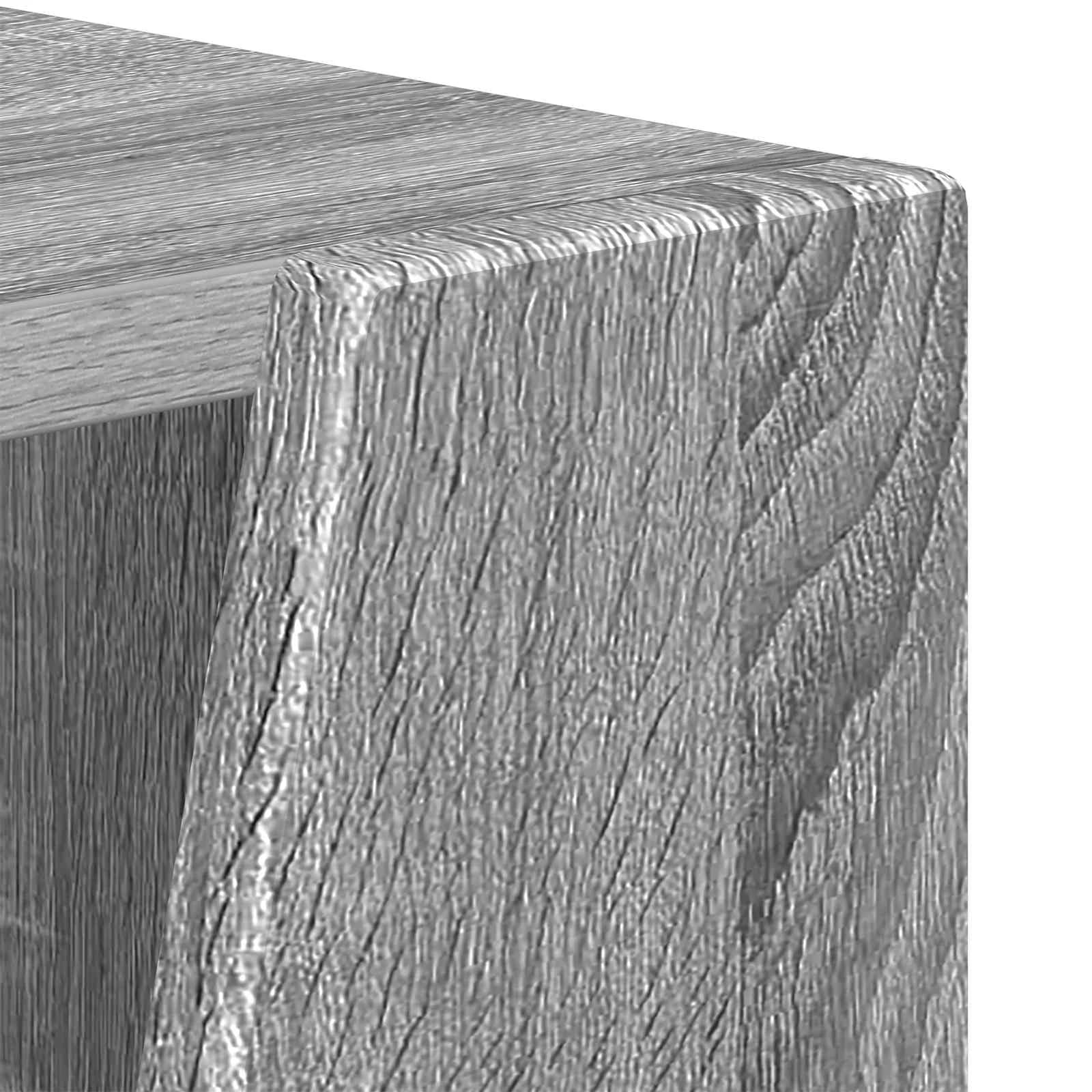 Stranski polic 33 x 32 x 70,5 cm Inženirski les Siva Sonoma - slika 8