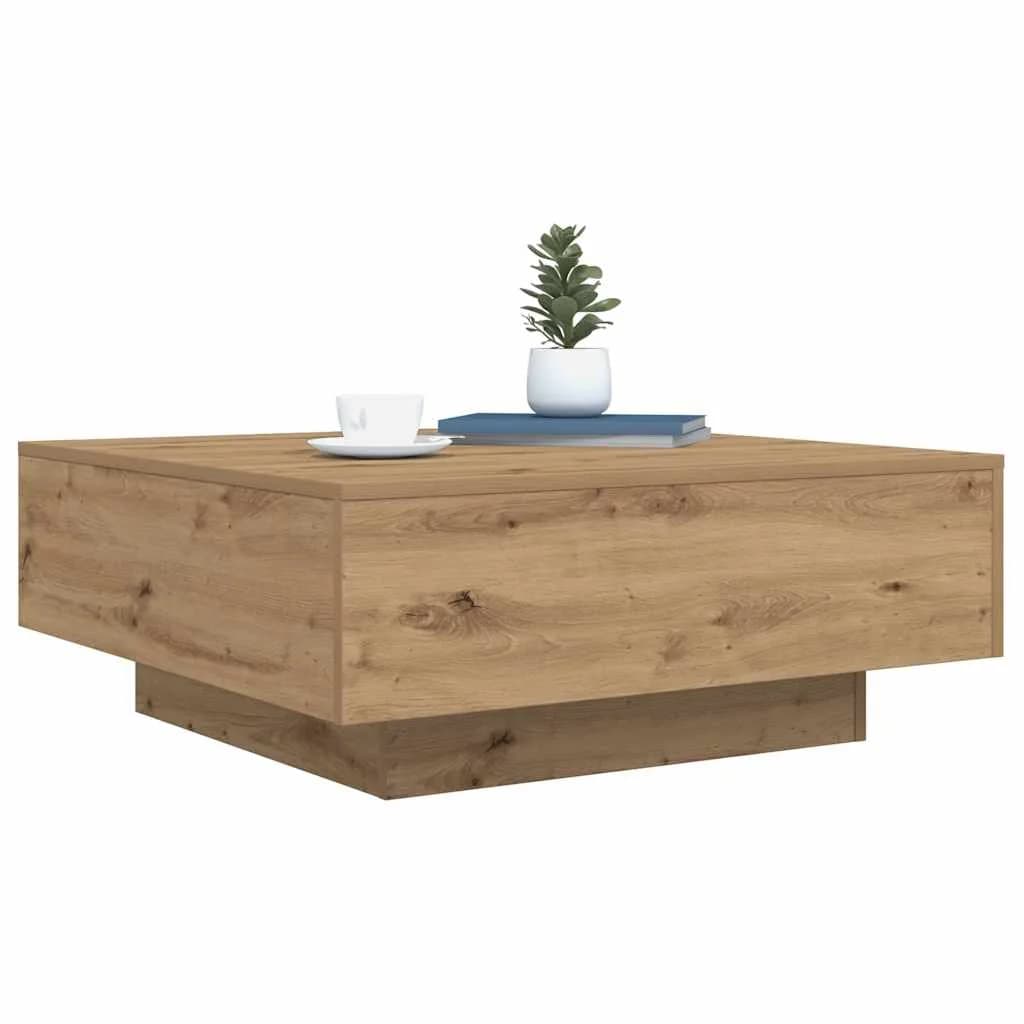 Artisan hrast 80 x 80 x 31 cm Inženirski les - slika 3
