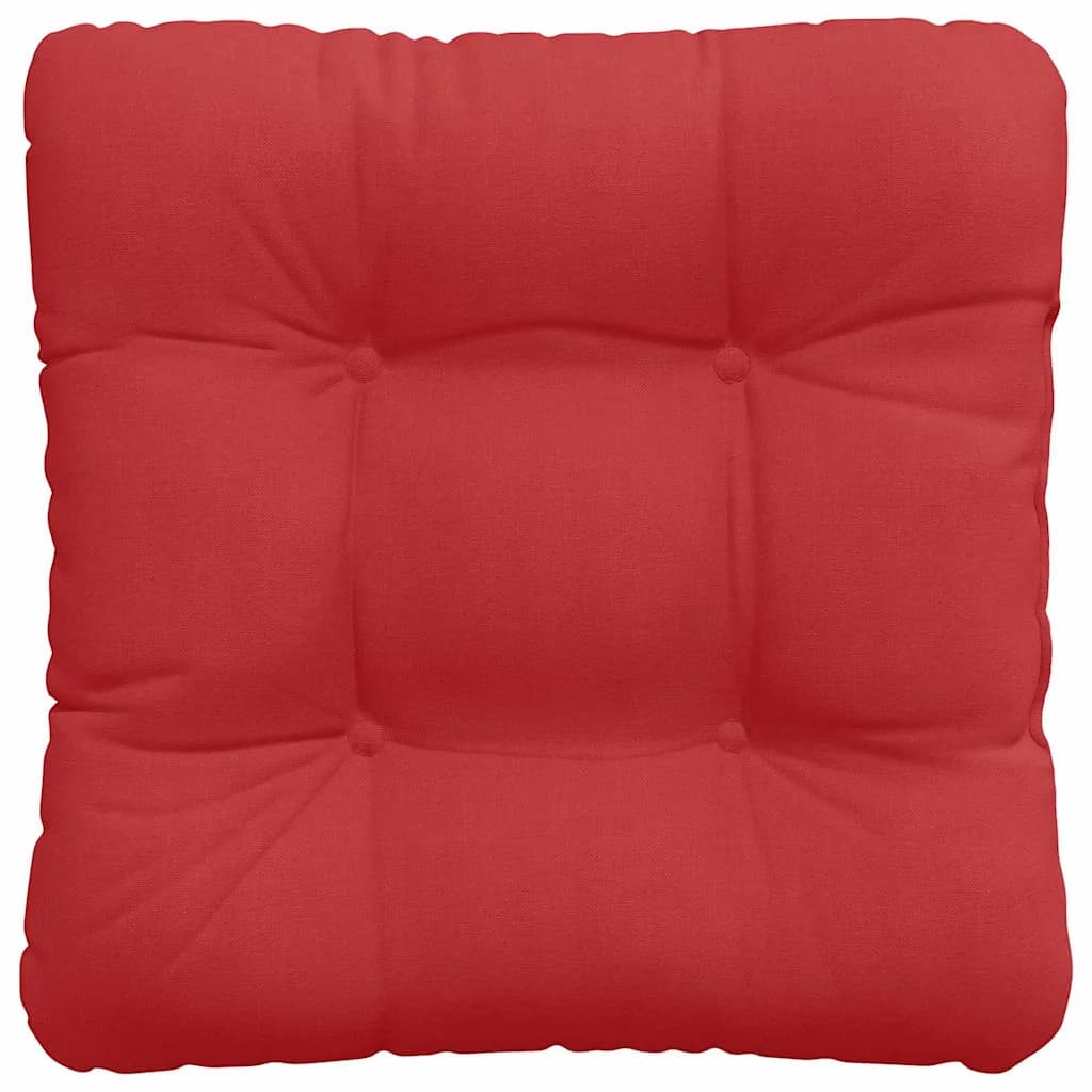 Sedežne blazine 4 kos Blago Rdeča 40 x 40 x 12 cm - slika 7