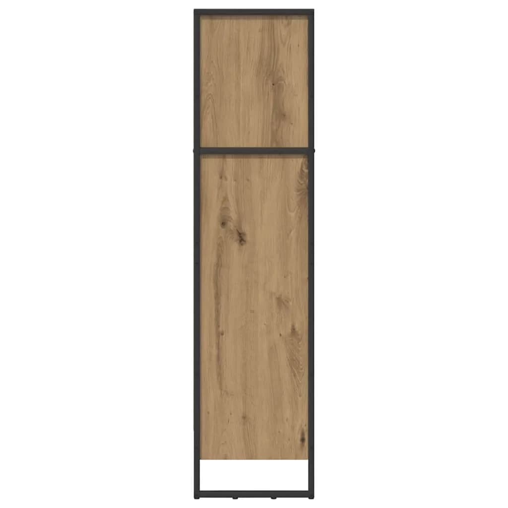 Knjigovni omar 60 x 30 x 121 cm Inženirski les Oreh - slika 6