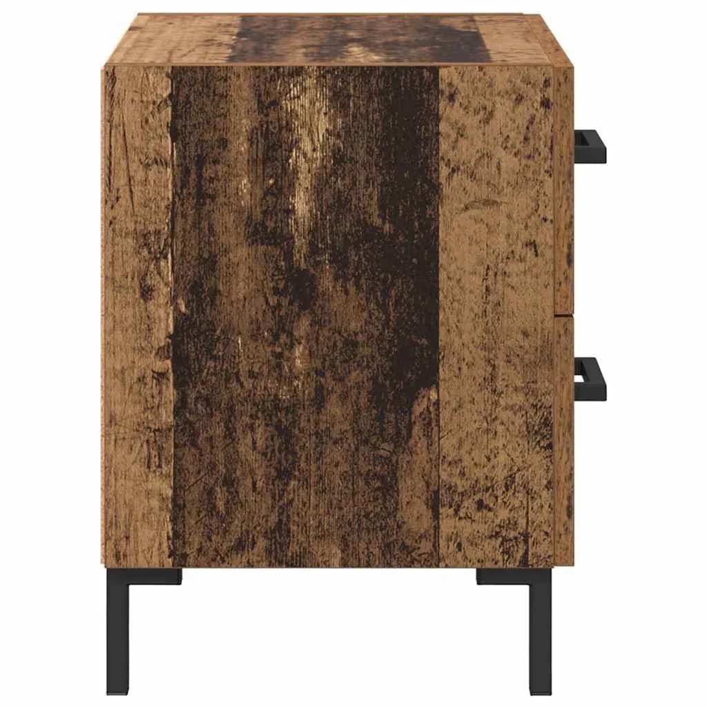 Nočna omarica 2 kos Star les 40 x 35 x 47,5 cm Inženirski les - slika 8