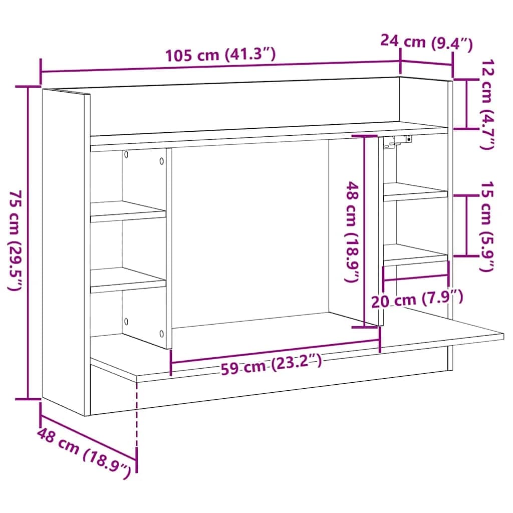 Stenska miza Star les Inženirski les 105 x 48 x 75 cm - slika 11