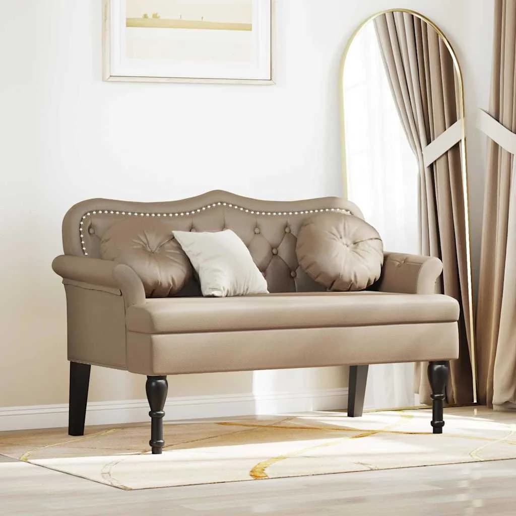 Chesterfield klop Kapučino 120,5 x 65 x 75 cm Umjetno usnje