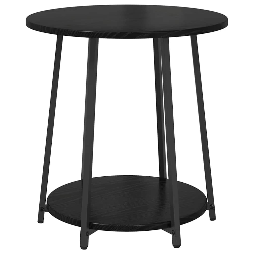 Komplet stranskih mizic 2 kos Črna Orehovina 50 x 50 x 51 cm - slika 5
