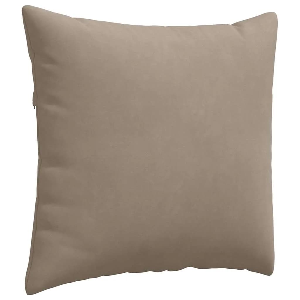 Blazine za kavč 2 pcs Taupe 45 x 45 cm blago - slika 5