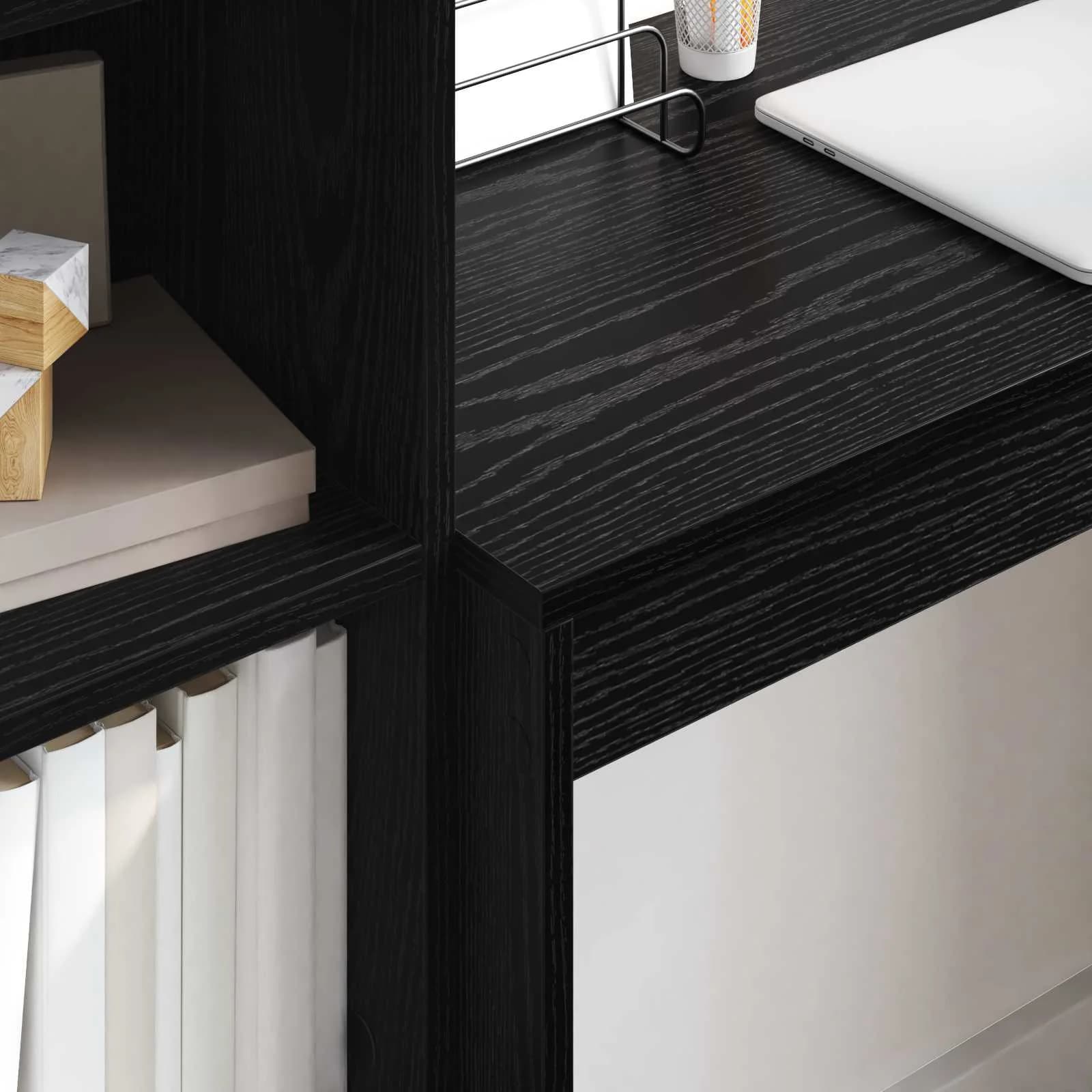 Miza Črna Orehovina 125,5 x 40 x 127 cm 2 kos - slika 4