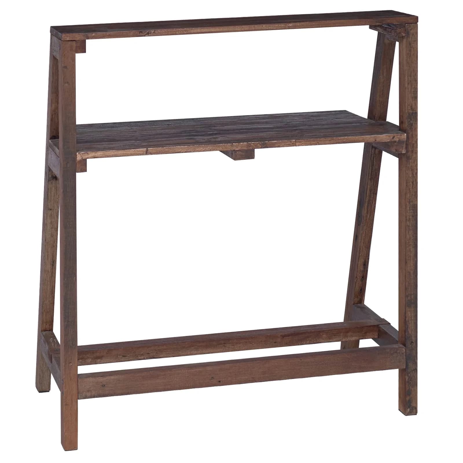 Miza Rjava 90 x 50 x 103 cm Trdna obnovljena les - slika 6