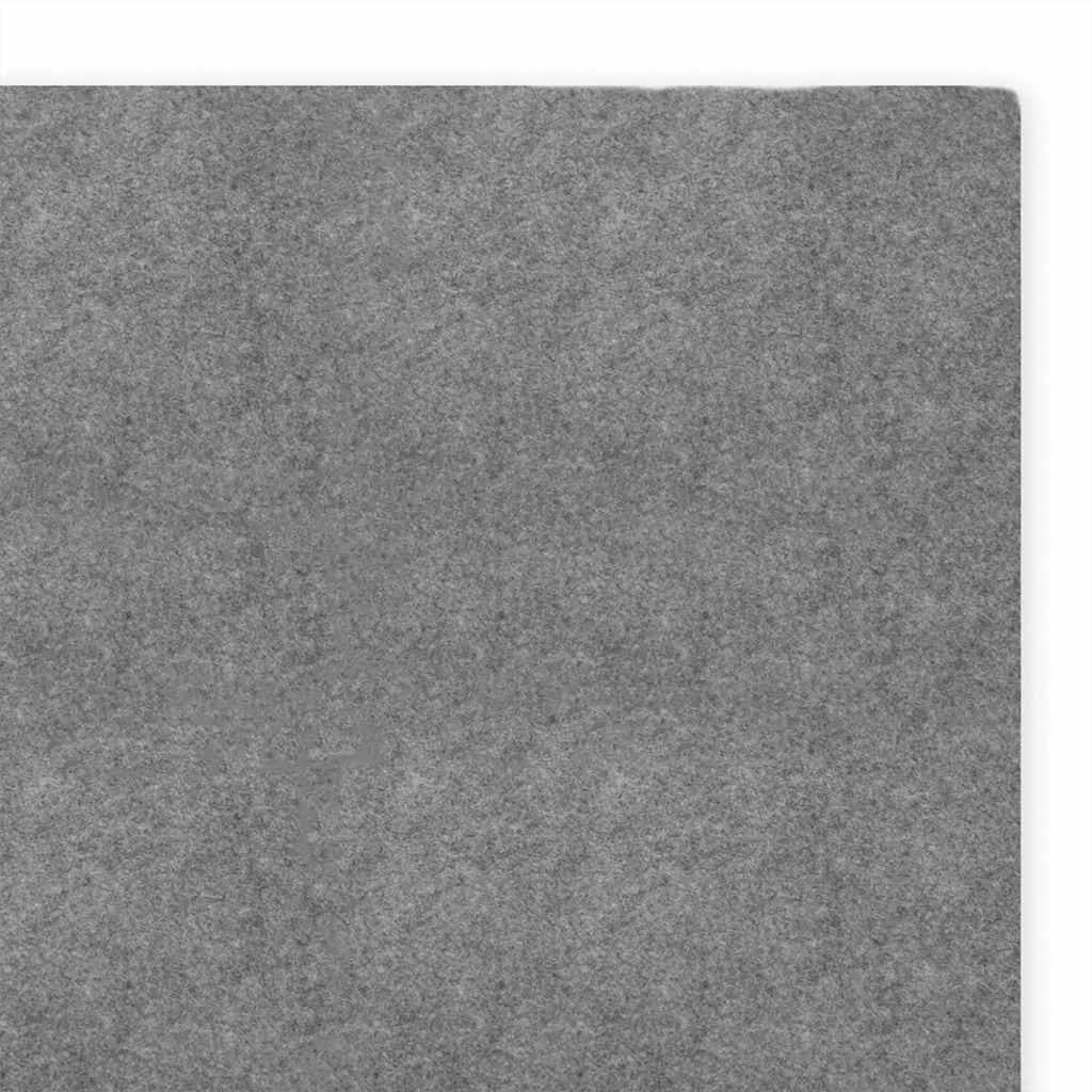 Podloga za bazen svetlo siva 550x280 cm poliestrski geotekstil - slika 4