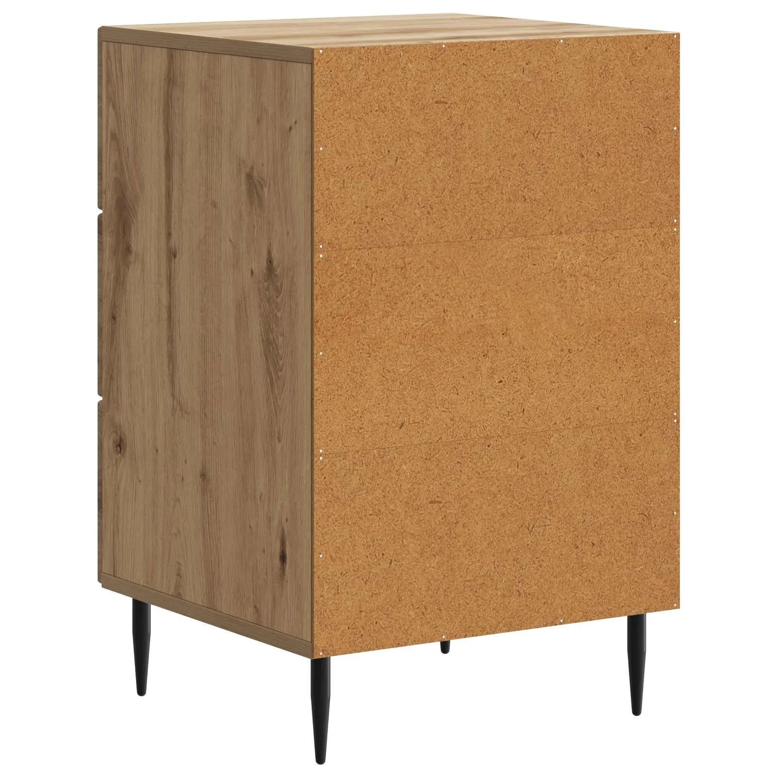 Nočna omarica Artisan hrast 43 x 41 x 66,5 cm Inženirski les - slika 7