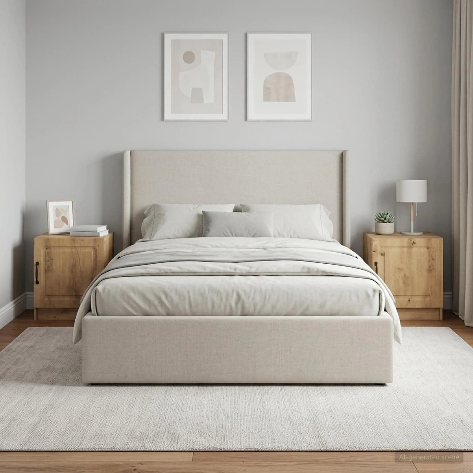 Nočna omarica 2 kos Artisan hrast 43 x 34,5 x 47 cm