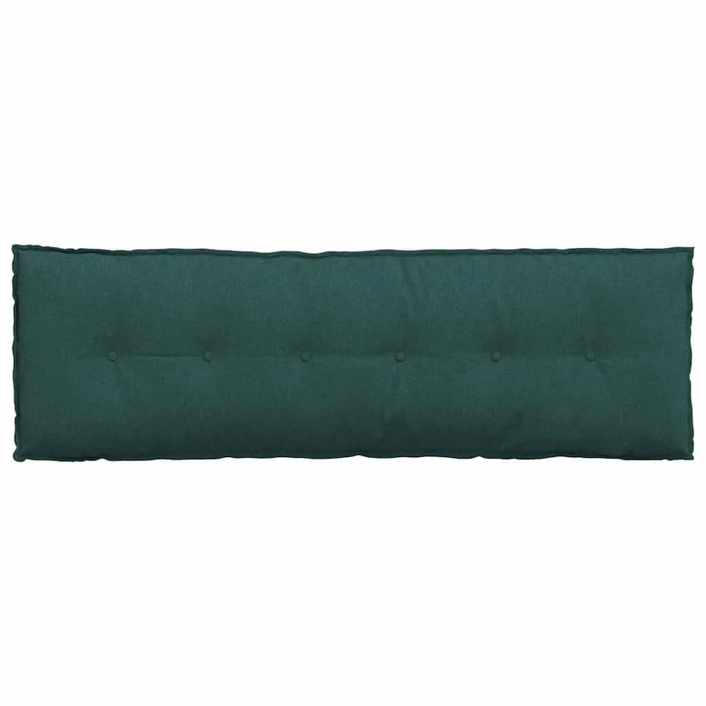 Poglavni vzglavnik Temno zelena 160 x 19 x 50 cm blago - slika 6