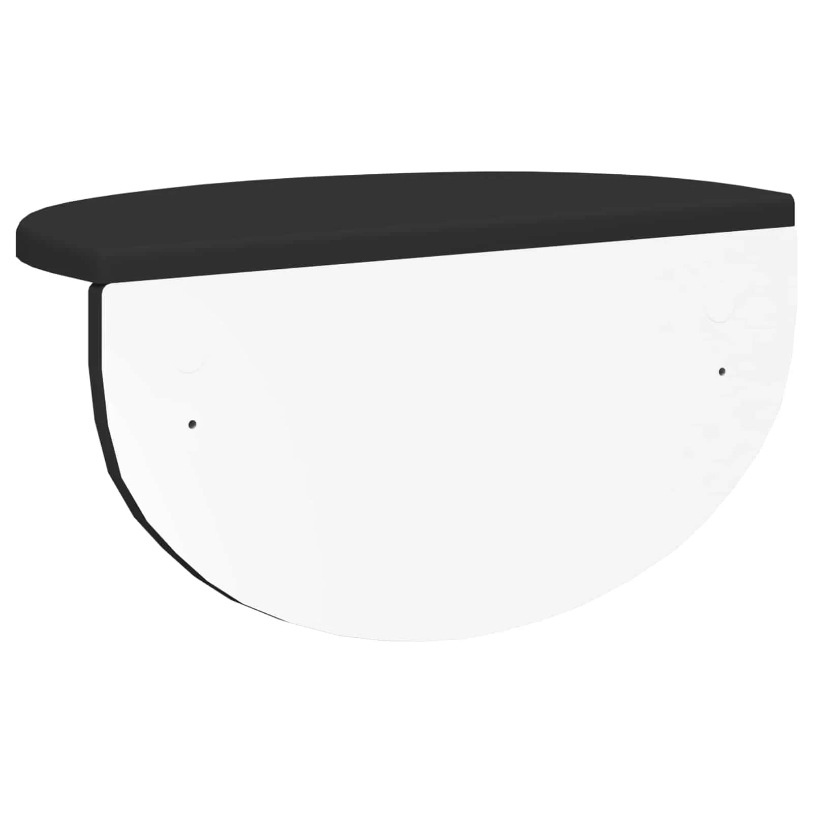 Stenska polica Montaža za steno Črna 38 x 19 x 19 cm - slika 7