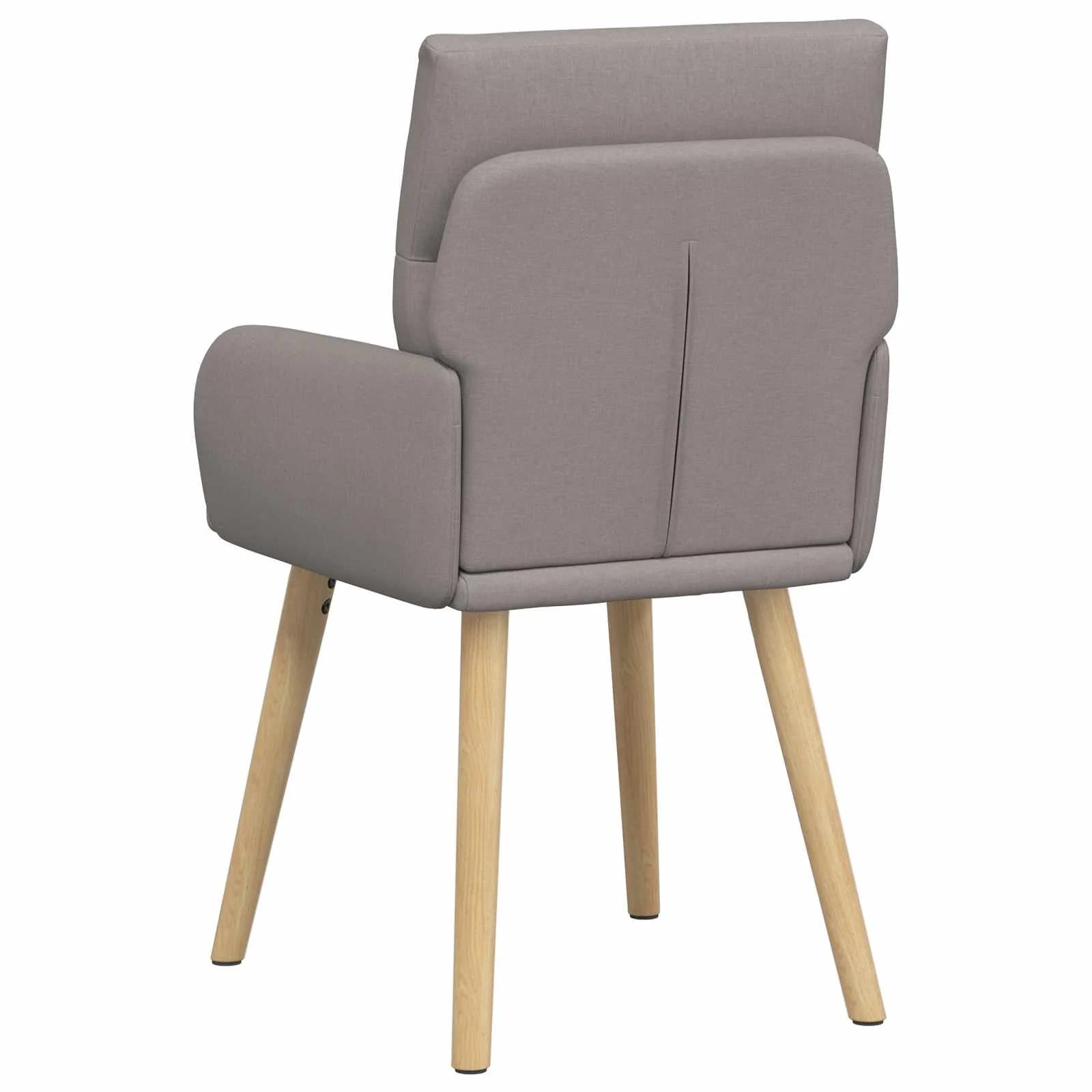 Jedilni stoli 4 kos Blago Taupe 60 x 56 x 96 cm - slika 5