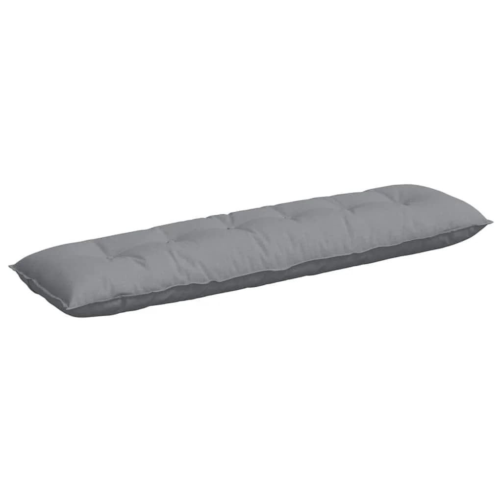 Poglavni vzglavnik Svetlo siva 180 x 19 x 50 cm blago - slika 2