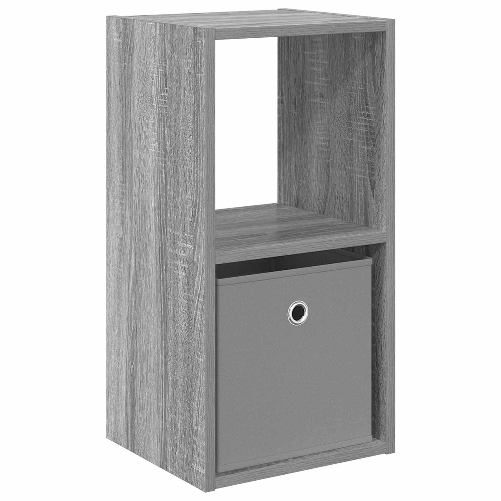 Nočna omarica Siva Sonoma 30,5 x 27 x 59,5 cm Inženirski les - slika 2
