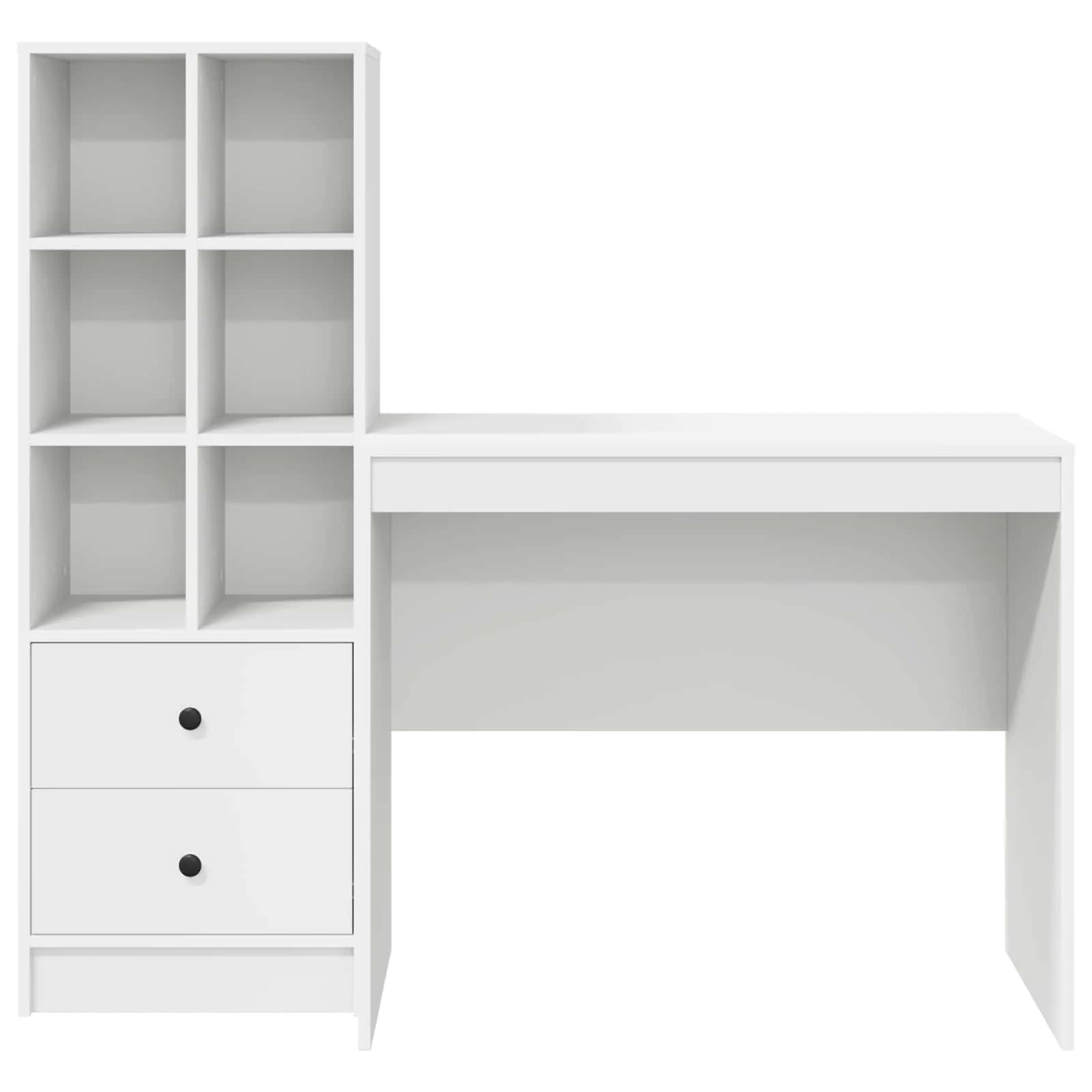 Miza Bela 135,5 x 50 x 127 cm 2 kos - slika 8