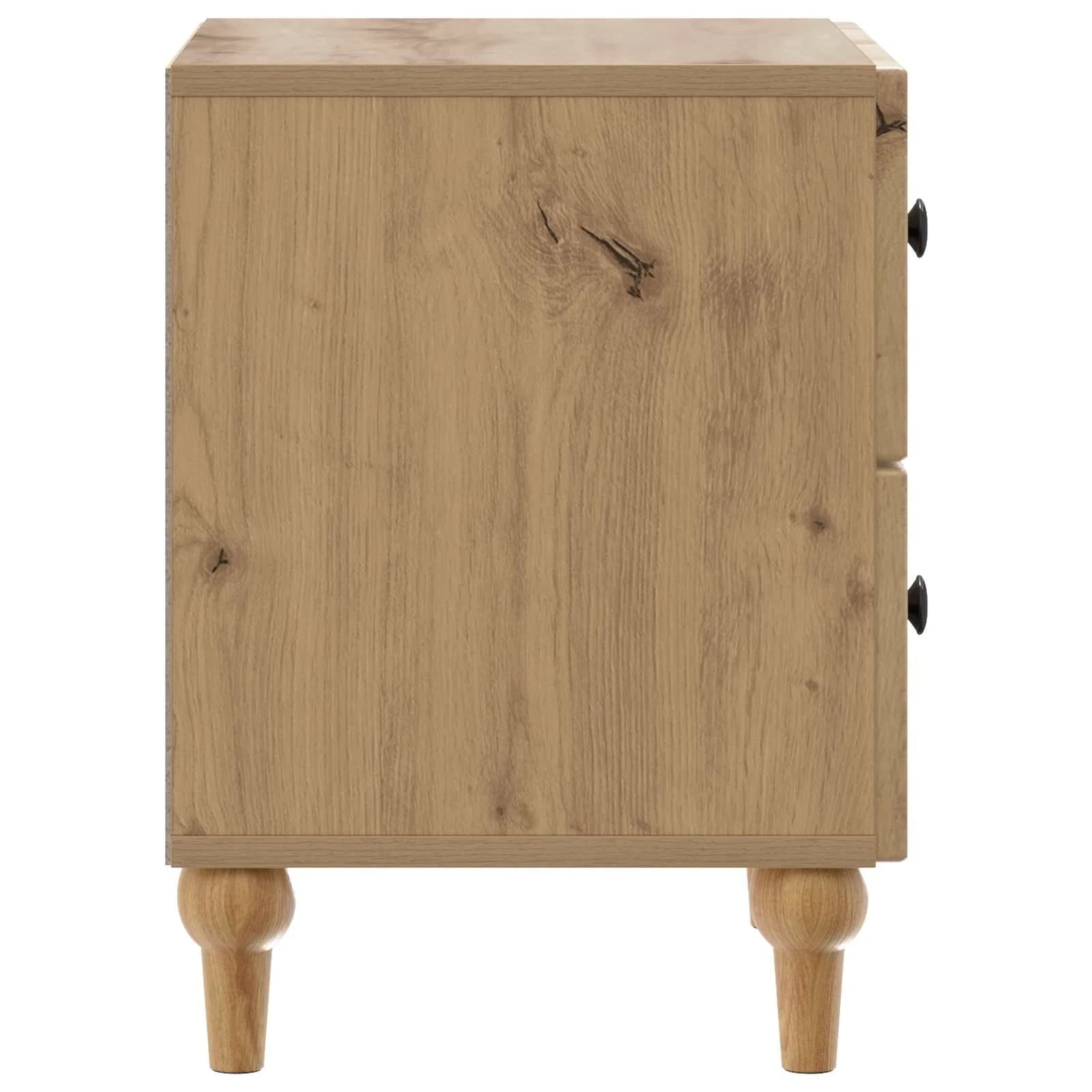 Nočna omarica Artisan hrast 43 x 34,5 x 48 cm Inženirski les - slika 6