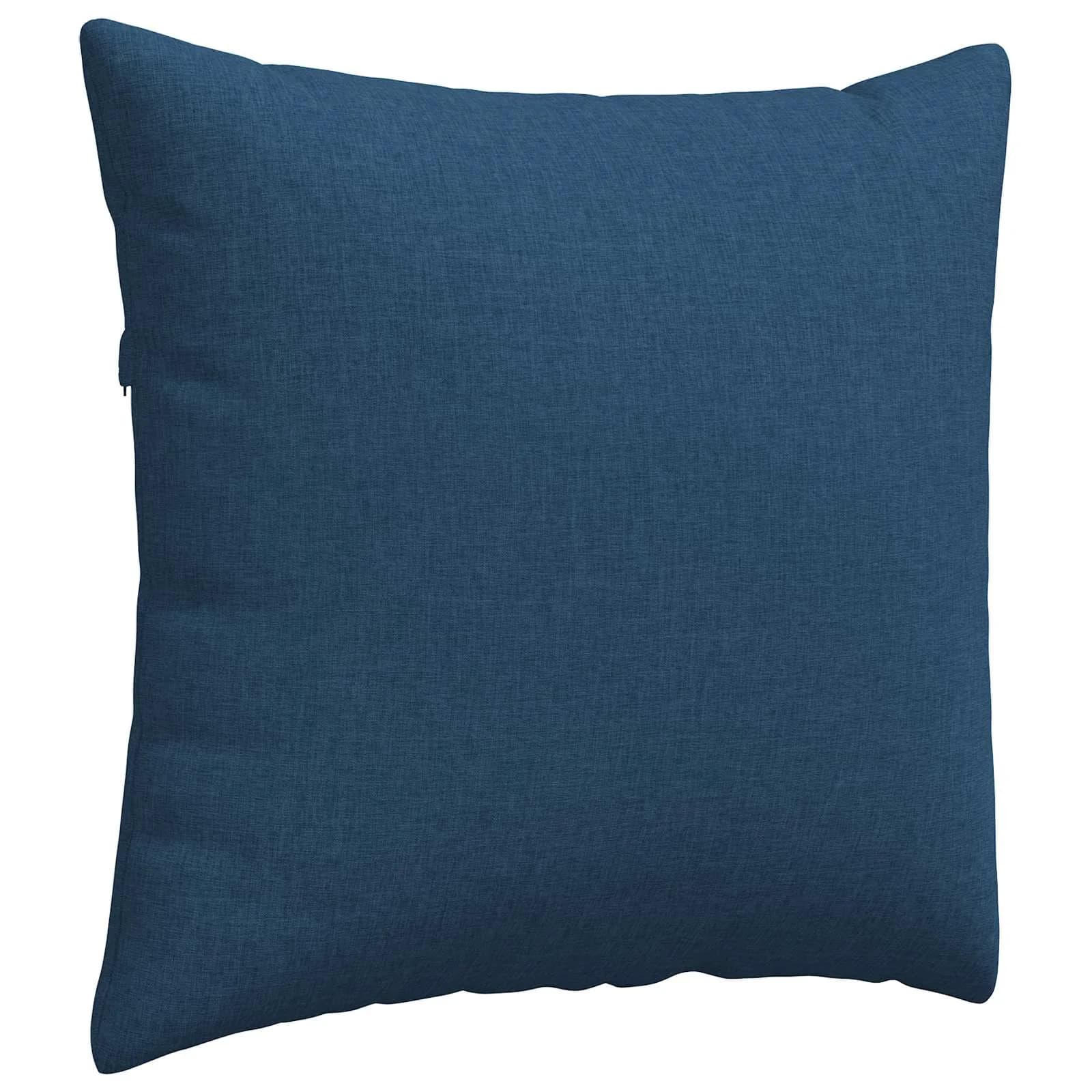 Blazine za kavč 2 kos blago Modra 45 x 45 cm - slika 5