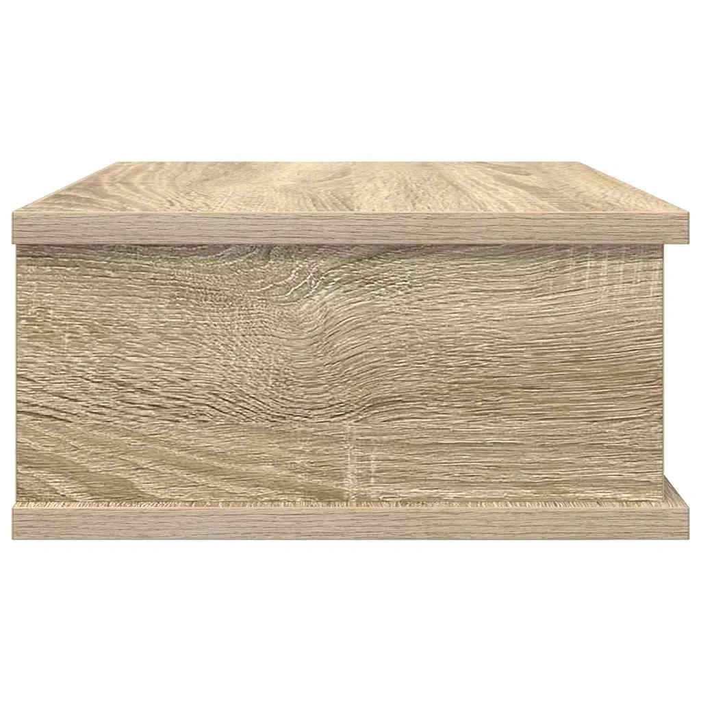 Nočna omarica Sonoma hrast 40 x 31 x 15 cm Inženirski les - slika 6