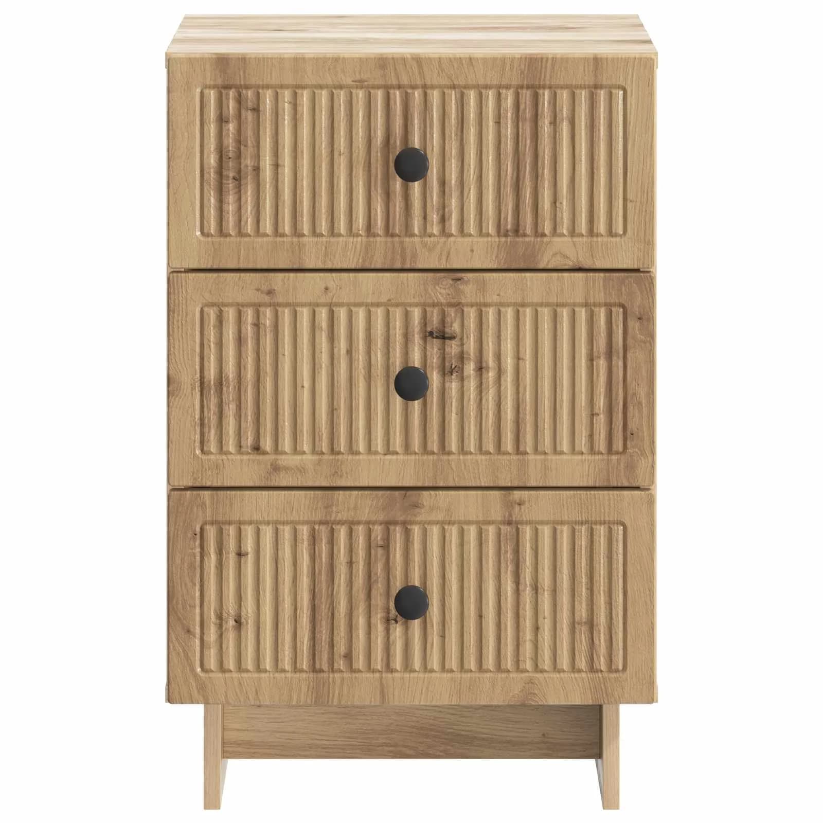 Nočna omarica Artisan hrast 43 x 41 x 66,5 cm Inženirski les - slika 5