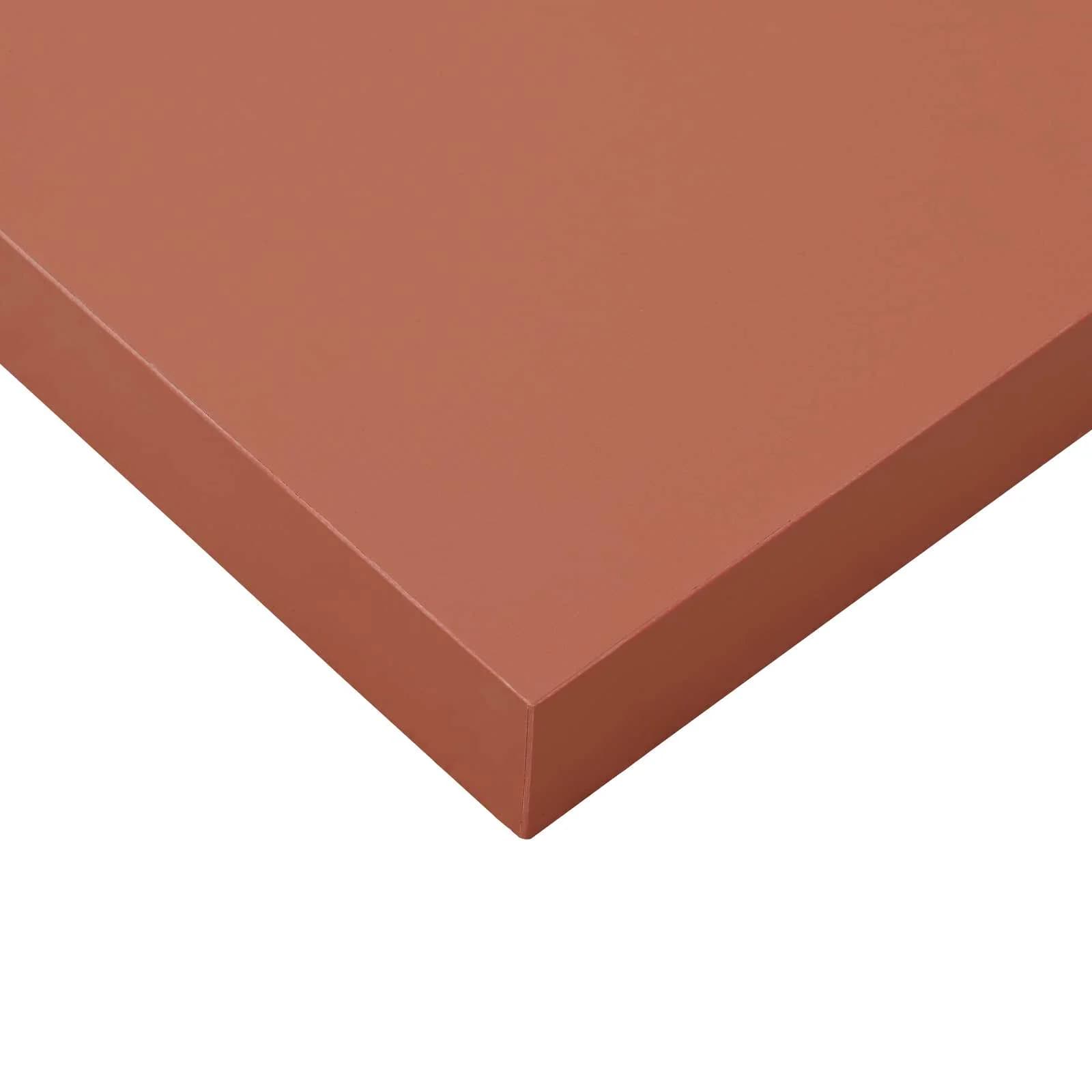 Stenska polica Montaža za steno 2 kos Rdeča 90 x 23,5 x 3,8 cm - slika 11