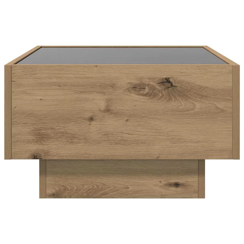 Klubska miza artisan hrast 50 x 50 x 30 cm - slika 8