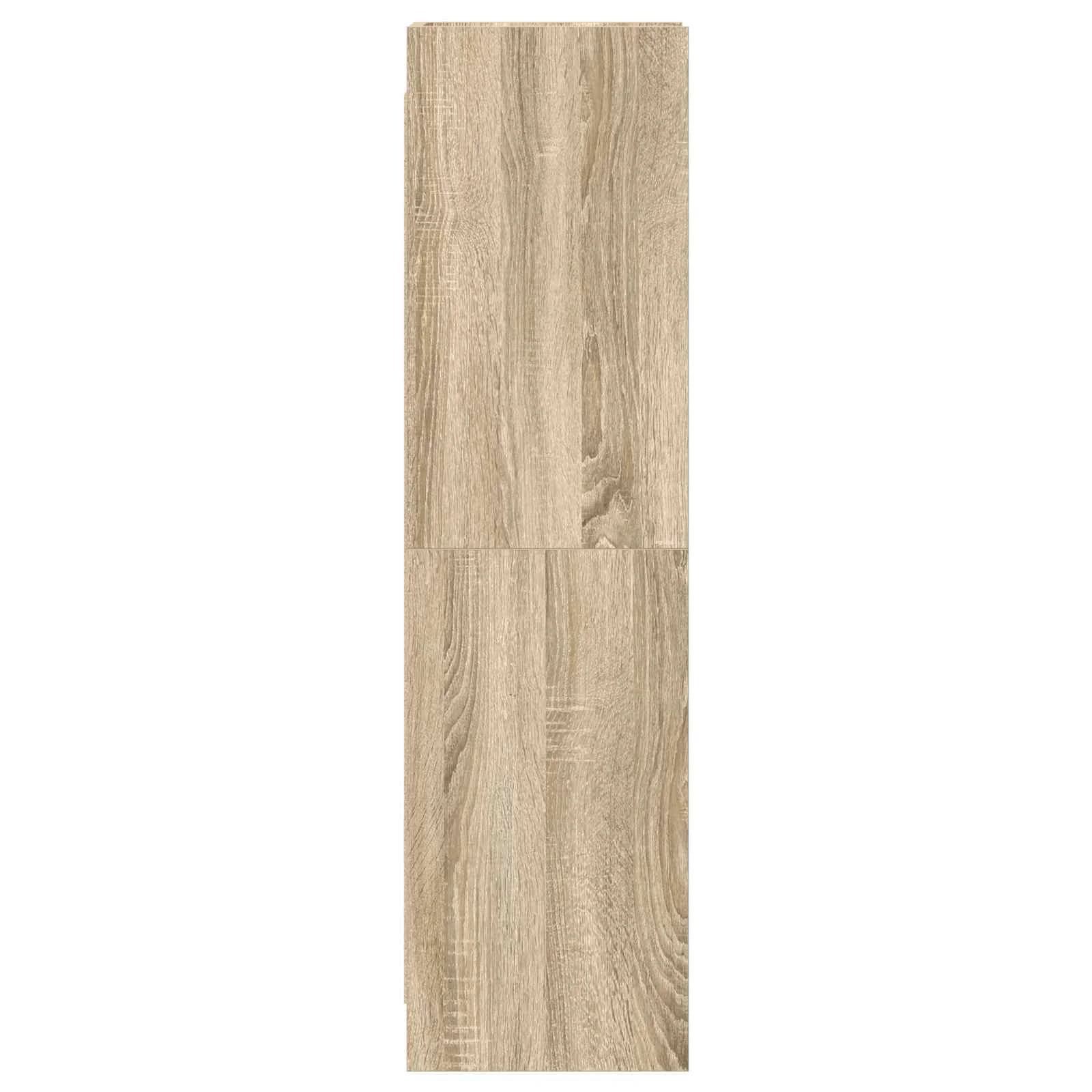 Knjižna omara Sonoma hrast 30 x 30 x 111 cm Inženirski les - slika 5