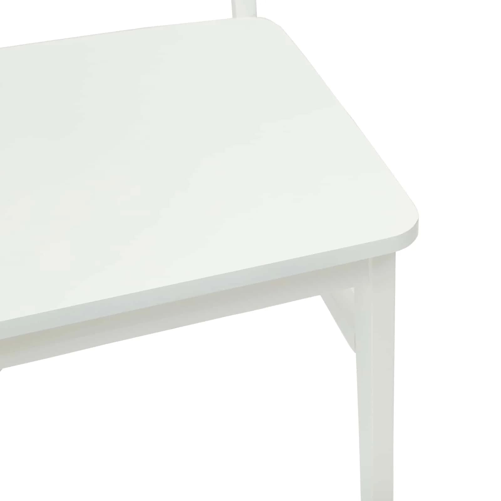 Jedilni stol 2 kos Masivno gumovo les Bela 36 x 44,5 x 91,5 cm - slika 8
