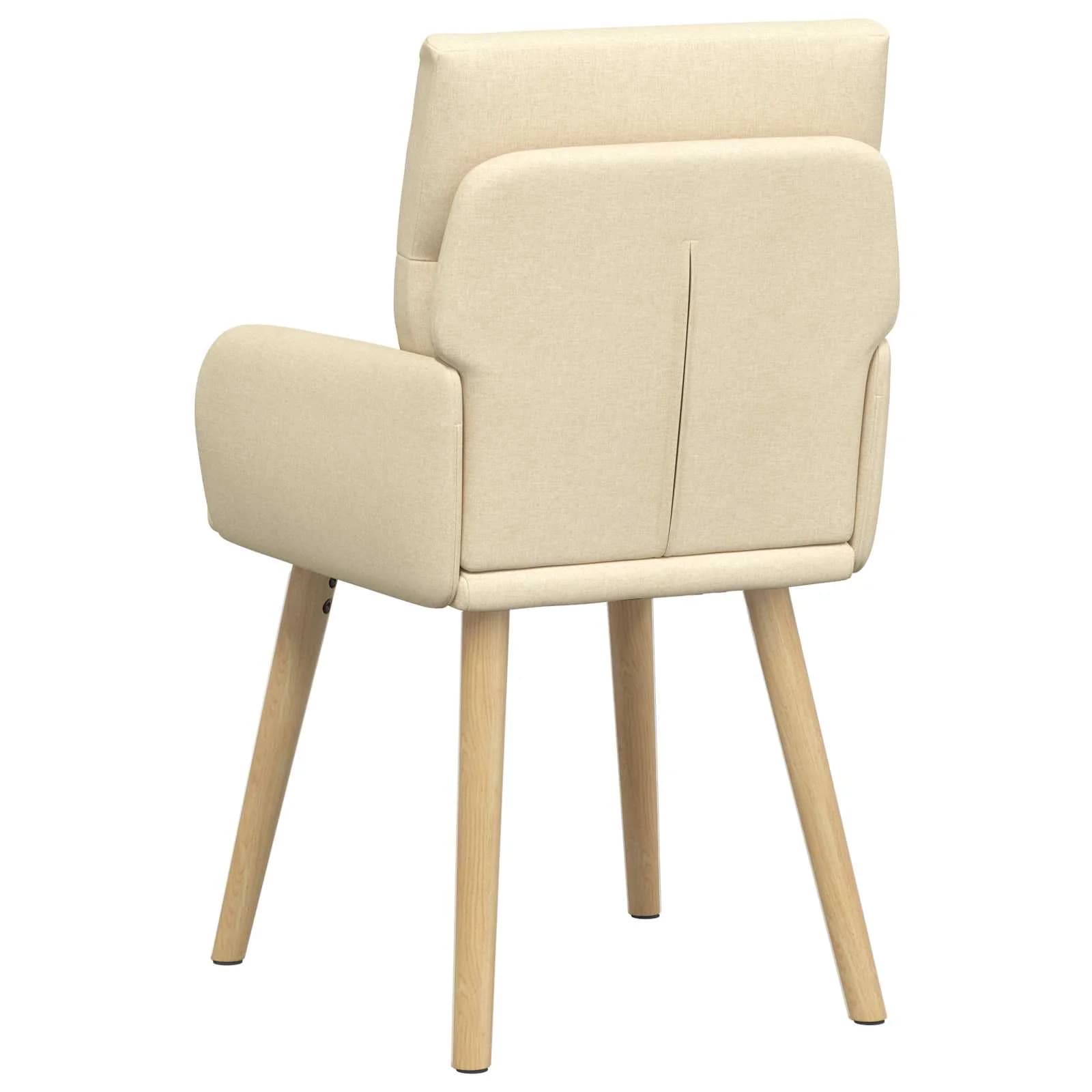 Jedilni stoli 4 kos Blago Krem 60 x 56 x 96 cm - slika 5
