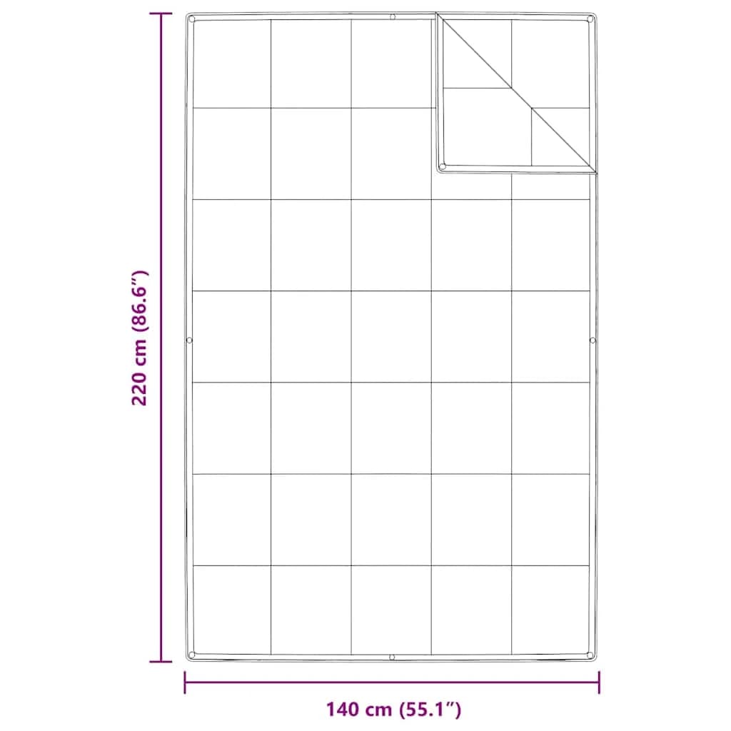 2-v-1 Dv entscheiden Bela 140 x 220 cm Perje - slika 10