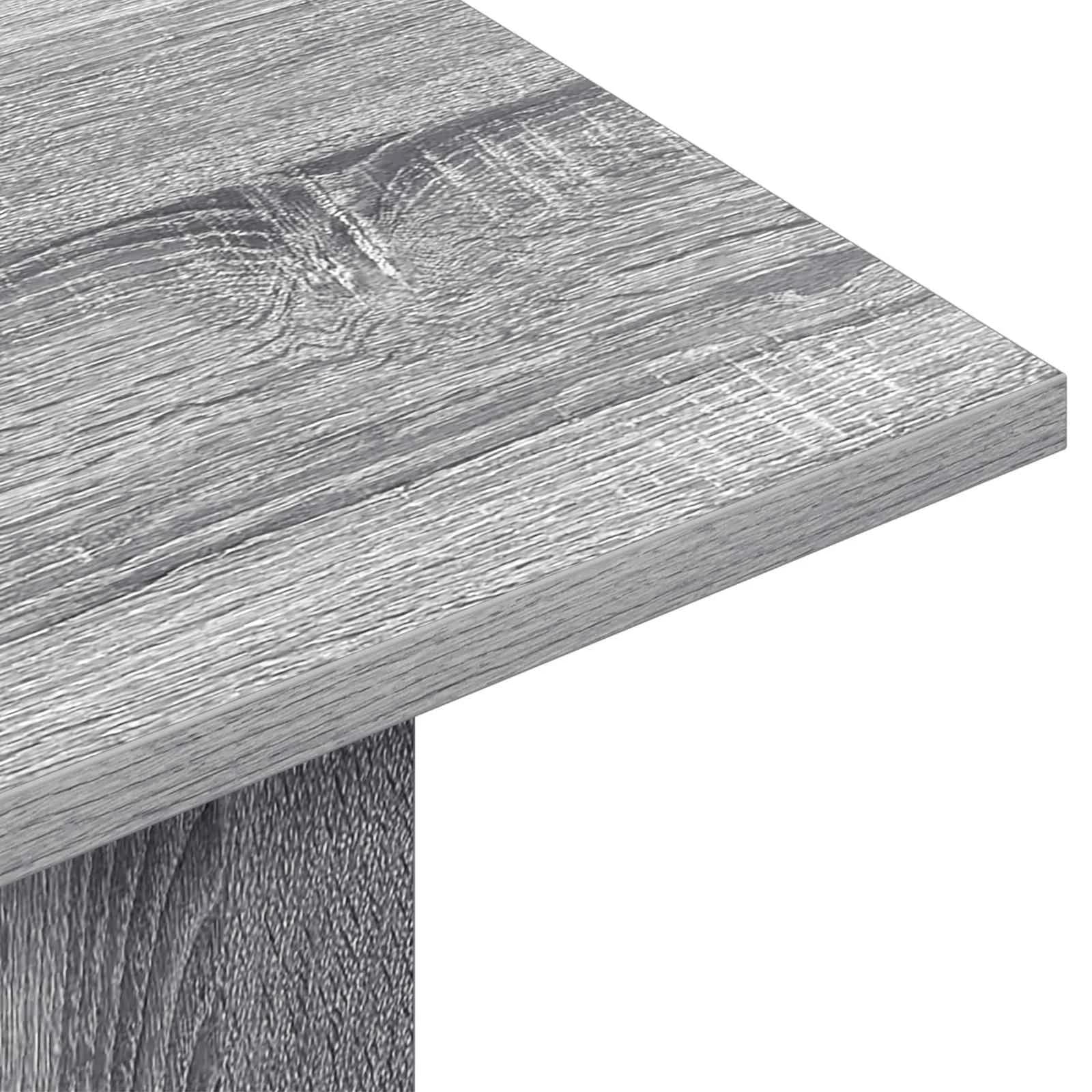Konzolna miza Siva Sonoma 100 x 30 x 75 cm Inženirski les - slika 8