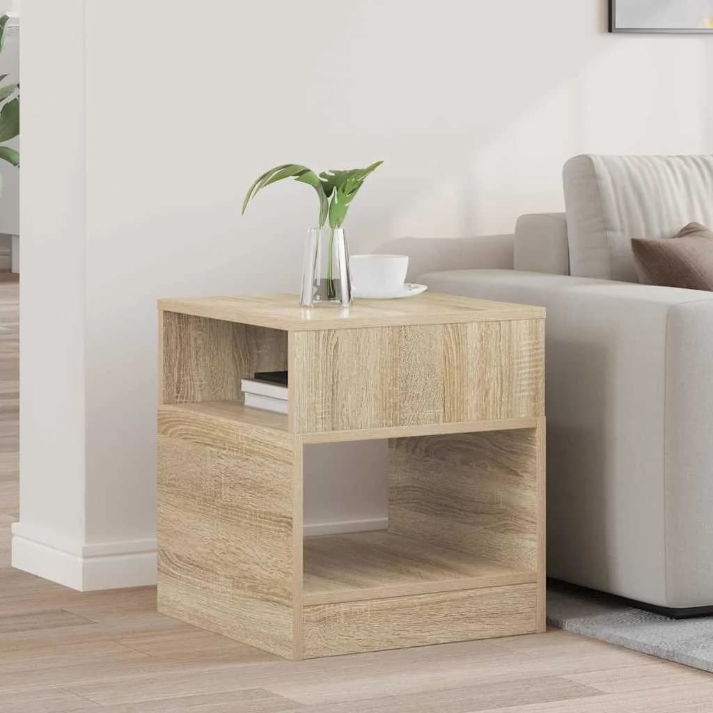 Stranska miza Sonoma hrast 40,5 x 40 x 45 cm Inženirski les