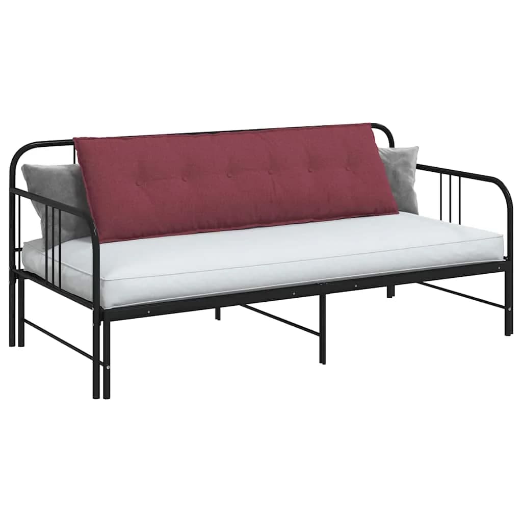 Poglavni vzglavnik Vinorodna rdeča 160 x 19 x 50 cm blago - slika 3